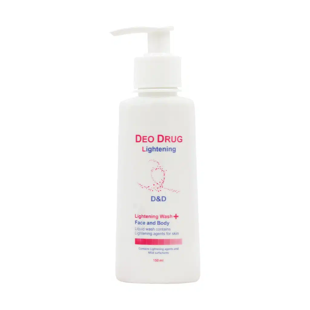 Deo-Drug-Lightening-Wash-Liquid-150-Ml-1.jpg.webp مایع شوینده روشن کننده پوست صورت و بدن دئودراگ 150 میلی لیتر
