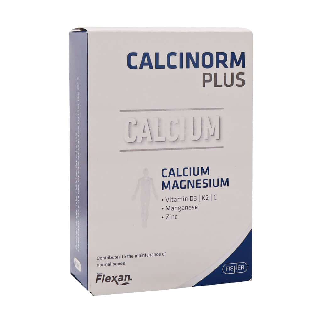 Fisher-Flexan-Calcinorm-Plus-60-Tablets قرص کلسی نورم پلاس فیشر فلکسان