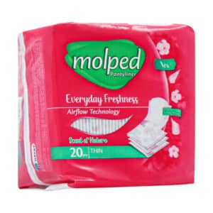 قیمت نوار بهداشتی مراقبت روزانه مولپد