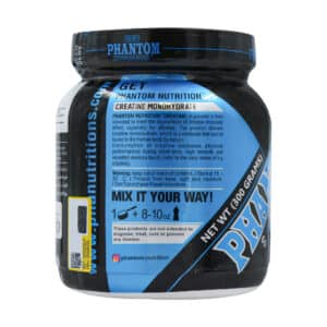 پودر کراتین مونوهیدرات فانتوم نوتریشن 300 گرم