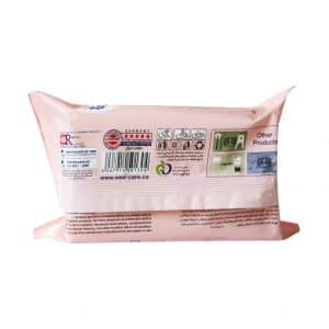 دستمال مرطوب کودک وی کر حاوی روغن بادام