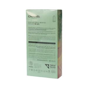 کاندوم میوه ای چرچیلز با فرم بدنه ساده