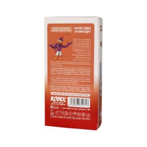 کاندوم 5 کاره کدکس مدل وارم چلنجر