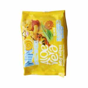 دستمال مرطوب نرم کننده و پاک کننده کودک نینو