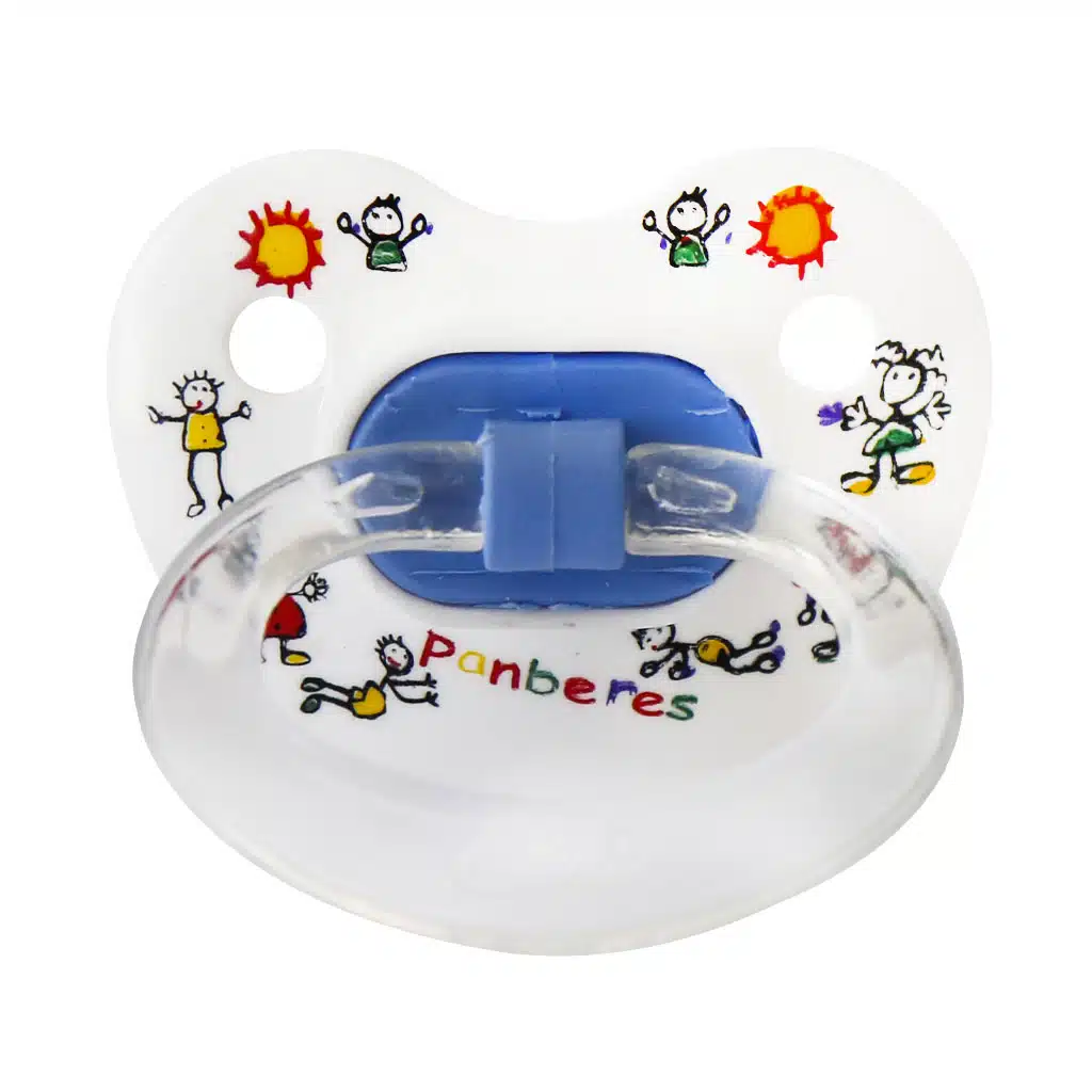 Panberes-Silicone-Round-Pacifier.jpg.webp پستانک گرد سایز 1 پنبه ریز مخصوص نوزادان 0 تا 6 ماه