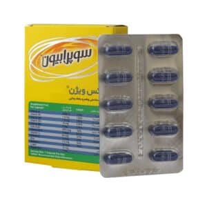 کپسول مکس ویژن سوپرابیون جهت سلامتی چشم و حفظ بینایی 30 عدد