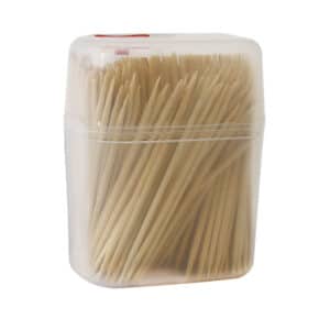 خلال دندان با چوب بامبو