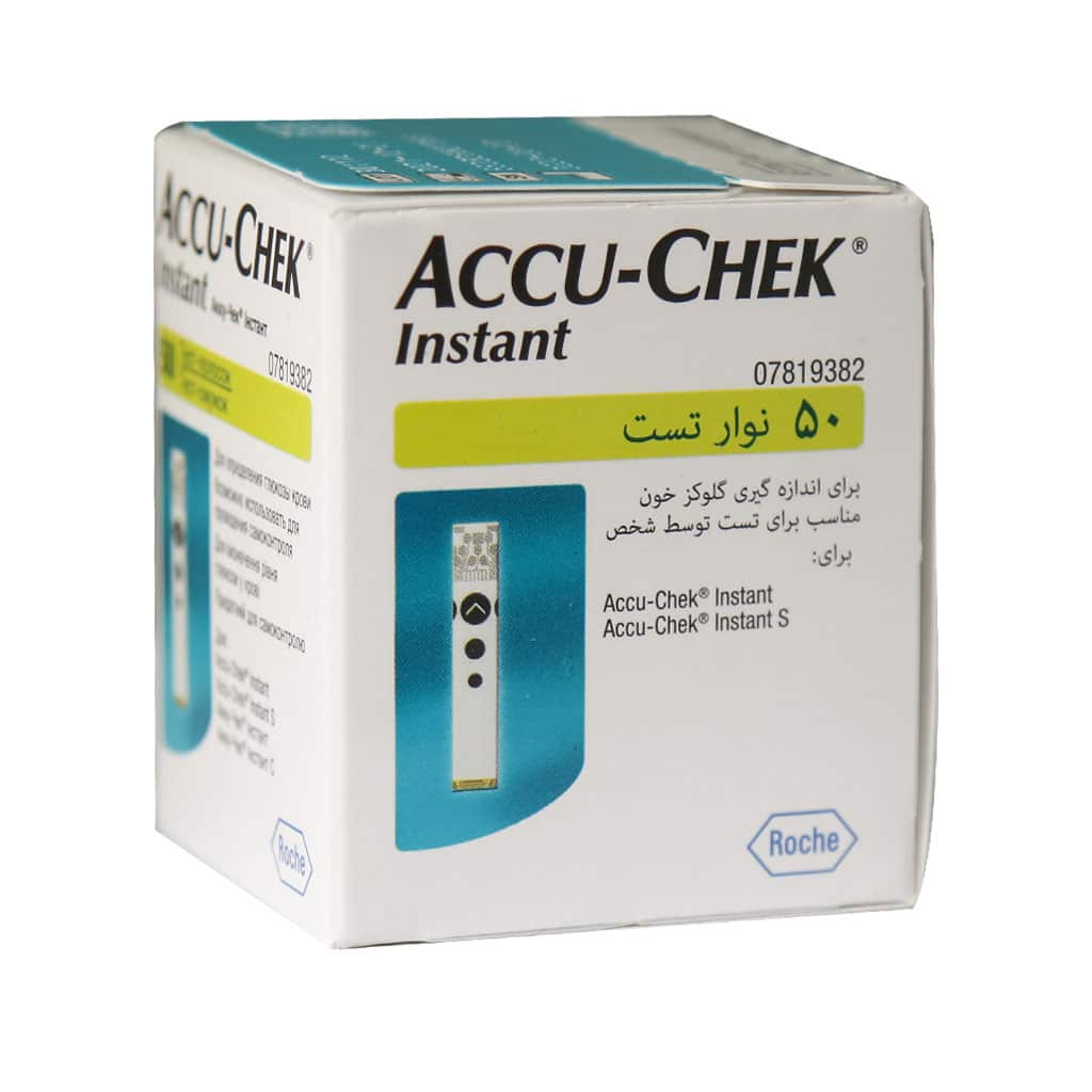 Accu-Chek-Instant-Test-Strips-50-Pcs نوار تست قند خون اکیو چک مدل اینستنت
