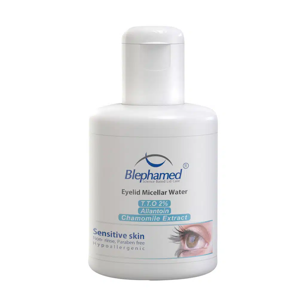 Blephamed-Eyelid-Micellar-water-۱۰۰-ml.jpg.webp محلول تخصصی پاک کننده پلک و مژه بلفامد 100 میلی لیتر
