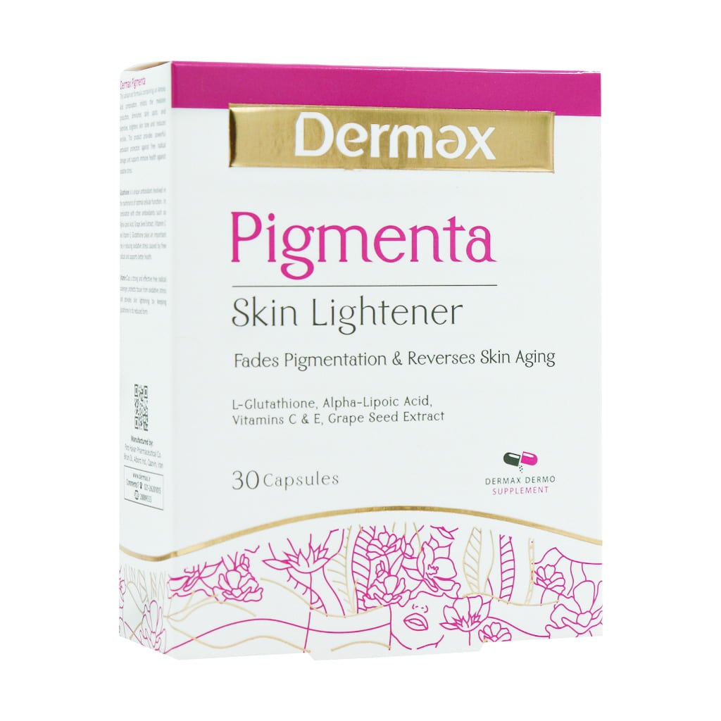 Dermax-Pigmenta-Skin-Lightener-30-Caps قرص پیگمنتا درمکس