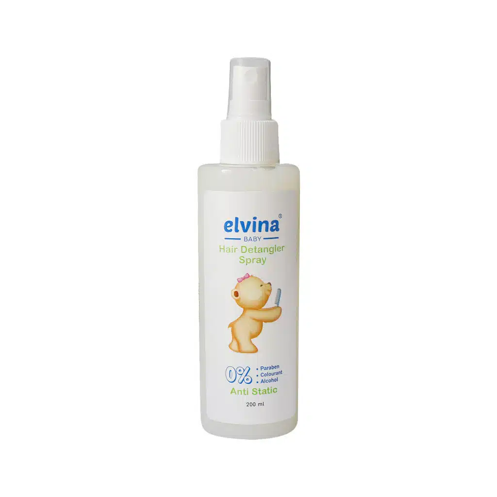 Elvina-Baby-Hair-Detangler-Spray-200-ml.jpg.webp اسپری نرم کننده مو کودک الوینا 200 میلی لیتر
