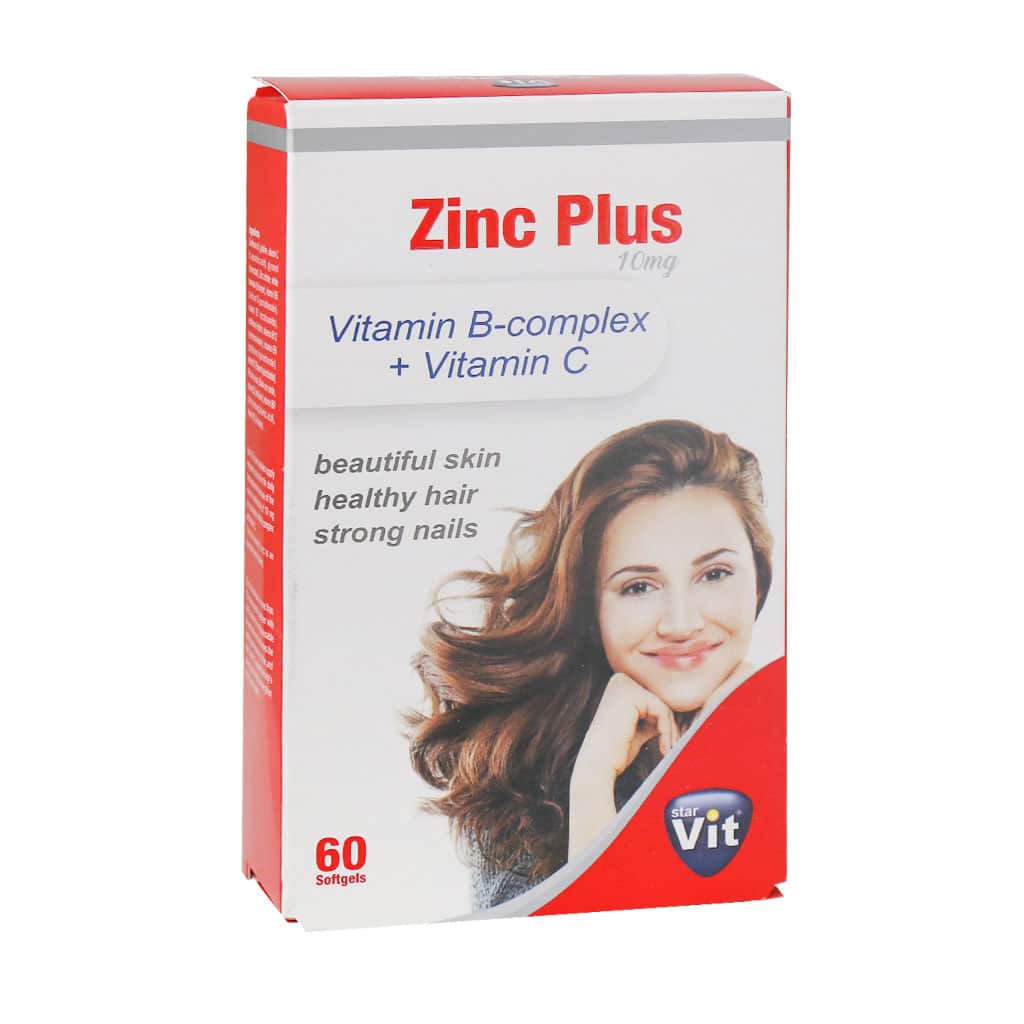 Star-Vit-Zinc-Plus-10-Mg-60-Caps کپسول زینک پلاس 10 میلی گرم استار ویت 60 عدد