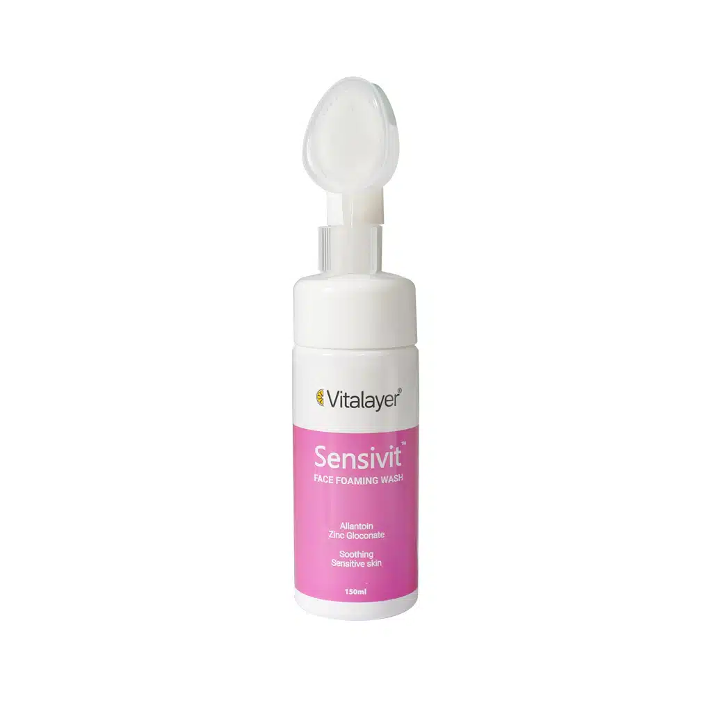 Vitalayer-Sensivit-Face-Foaming-Wash-150-ml.jpg.webp فوم شستشوی صورت ویتالیر مدل سنسی ویت 150 میلی لیتر