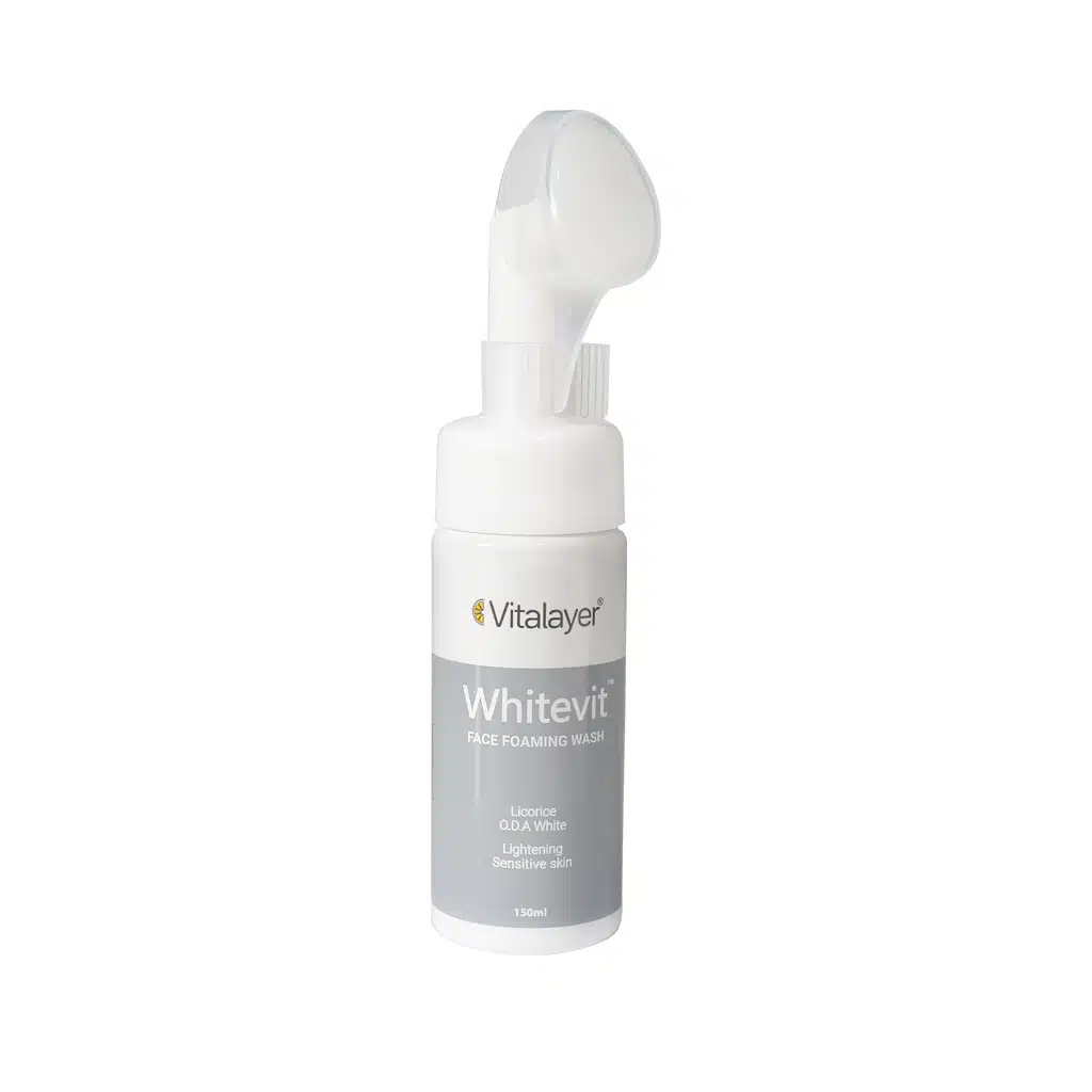 Vitalayer-Whitevit-Face-Foaming-Wash-150-ml.jpg.webp فوم شستشوی صورت ویتالیر مدل وایت ویت 150 میلی لیتر