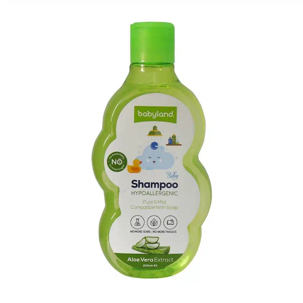 Babyland-Aloe-vera-Extract-Baby-Shampoo-200-ml.jpg.webp شامپو بچه حاوی عصاره آلوئه ورا بیبی لند 200 میلی لیتر