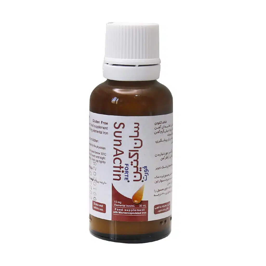 Eadeh-Darou-Teb-Sun-Actin-Forte-Iron-Oral-Drop-30-ml.jpg.webp قطره آهن سان اکتین فورت ایده دارو طب 30 میلی لیتر بلوبری