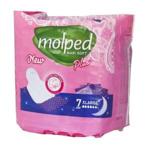 نوار بهداشتی مسافرتی ضخیم پنبه ای خیلی بزرگ مولپد