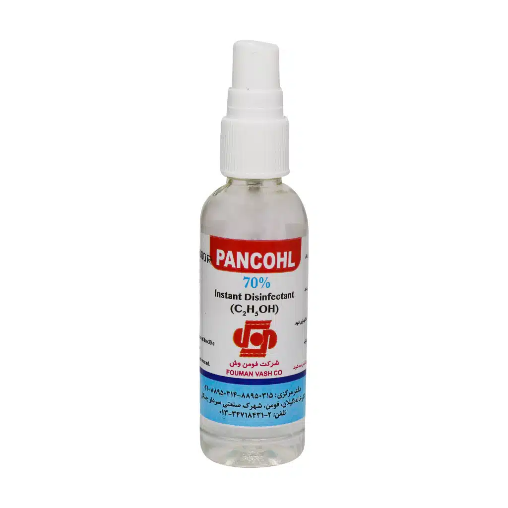 Pancohl-Instant-Disinfectant.jpg.webp اسپری ضد عفونی کننده دست پنکل حاوی الکل 70 درصد