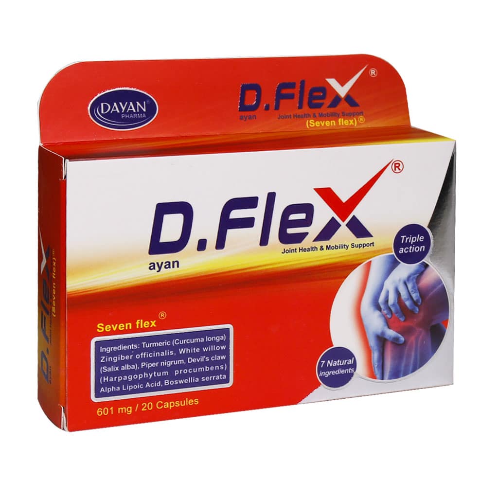Dayan-Pharma-Dayan-Flex-20-Caps کپسول دایان فلکس دایان فارما
