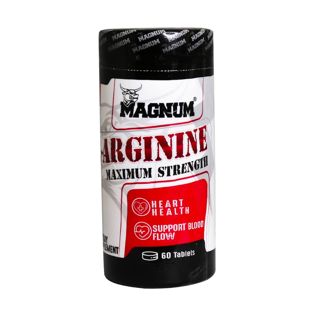 Magnum-L-Arginine-60-Tabs قرص ال آرژنین مگنوم