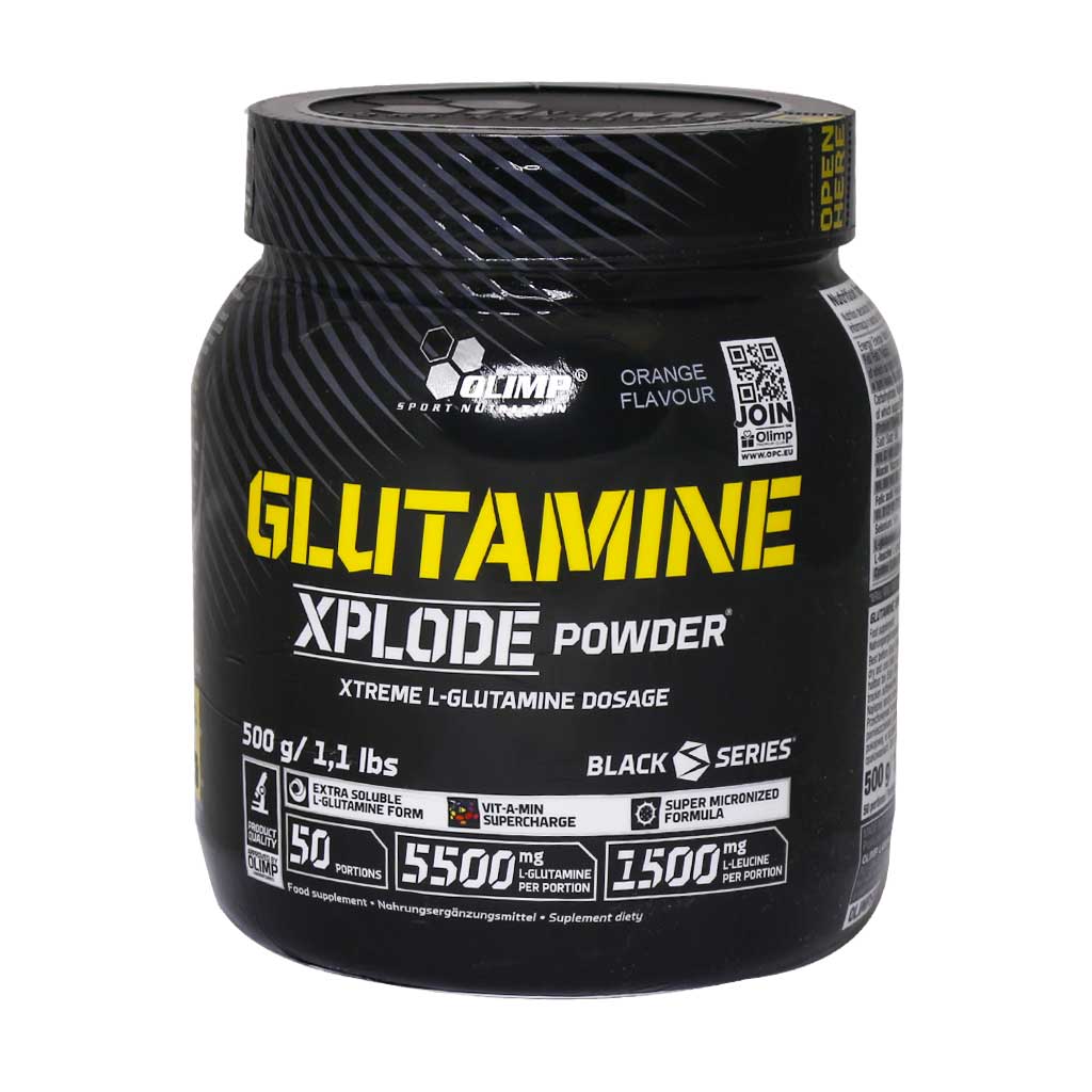 Olimp-Glutamine-Xplode-Powder-500-g پودر گلوتامین اکسپلود الیمپ