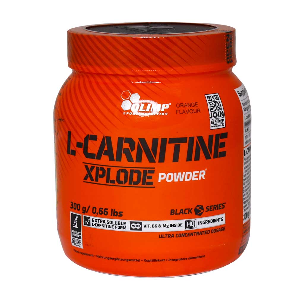 Olimp-L-Carnitine-Xplode-Powder-300-g پودر ال کارنیتین اکسپلود الیمپ