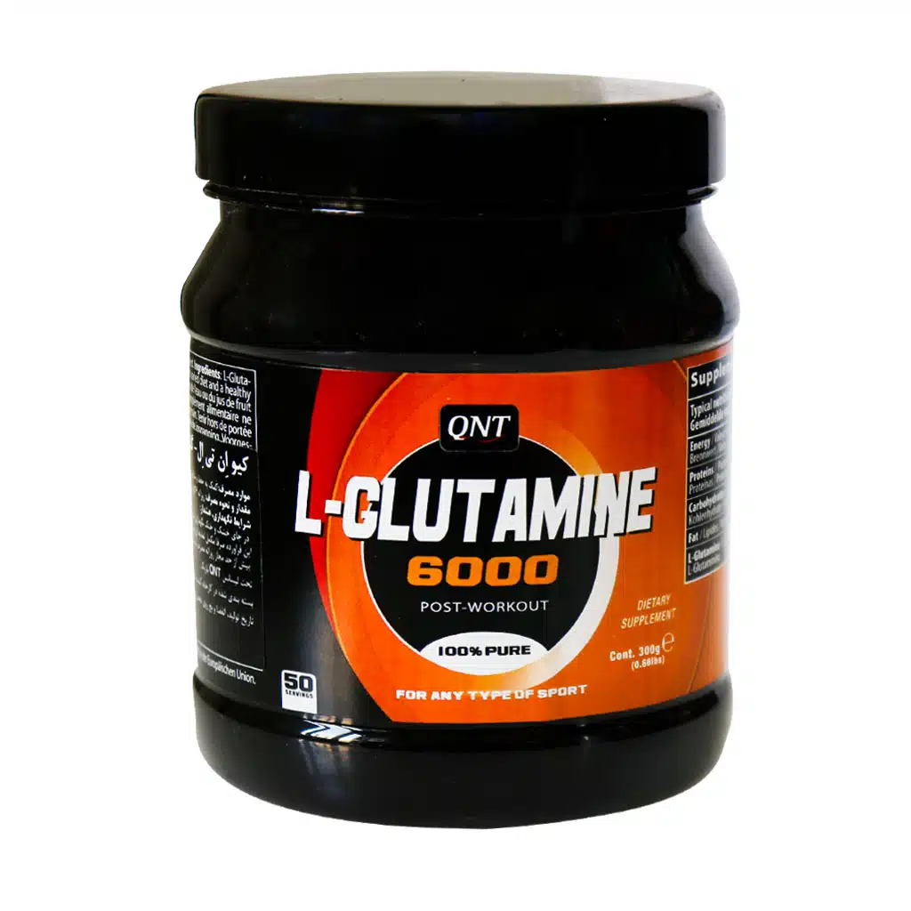 QNT-L-Glutamine-6000-300-g.jpg.webp پودر ال گلوتامین 6000 کیو ان تی 300 گرم