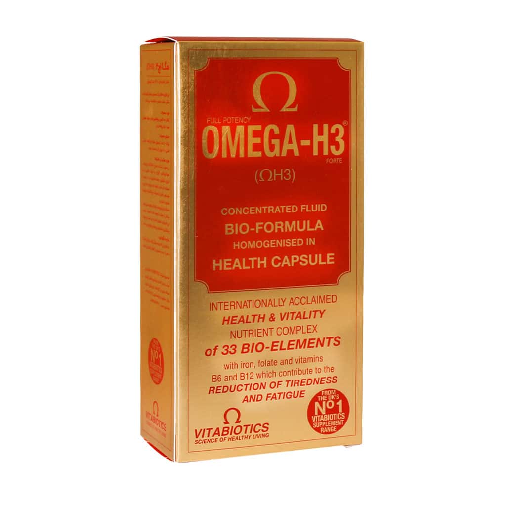 Vitabiotics-Omega-H3-30-Caps کپسول امگا اچ 3 ویتابیوتیکس
