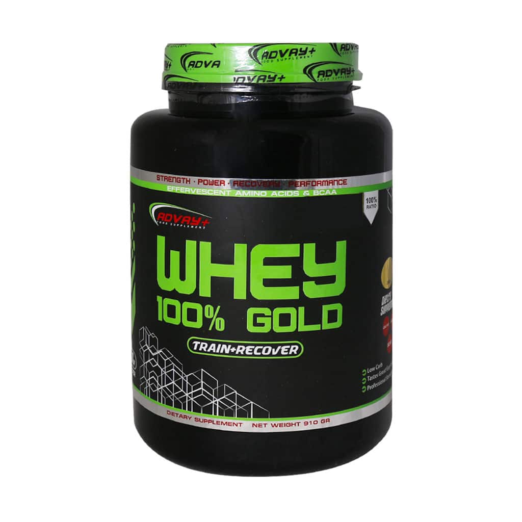 Advay-Whey-Gold-Powder-910-g پودر وی گلد 100 درصد ادوای
