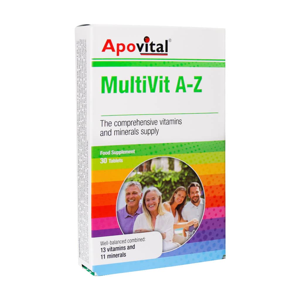 Apovital-Multivit-A-To-Z-30-Tablet قرص مولتی ویت A تا Z آپوویتال