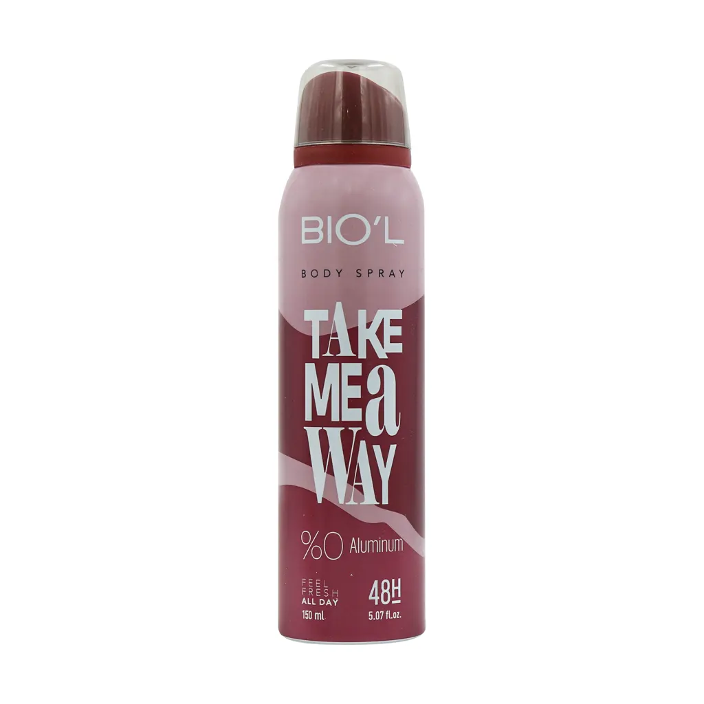 Biol Take Me Away Body Spray For Men 150 قیمت اسپری بدن مردانه بیول مدل Take Me Away