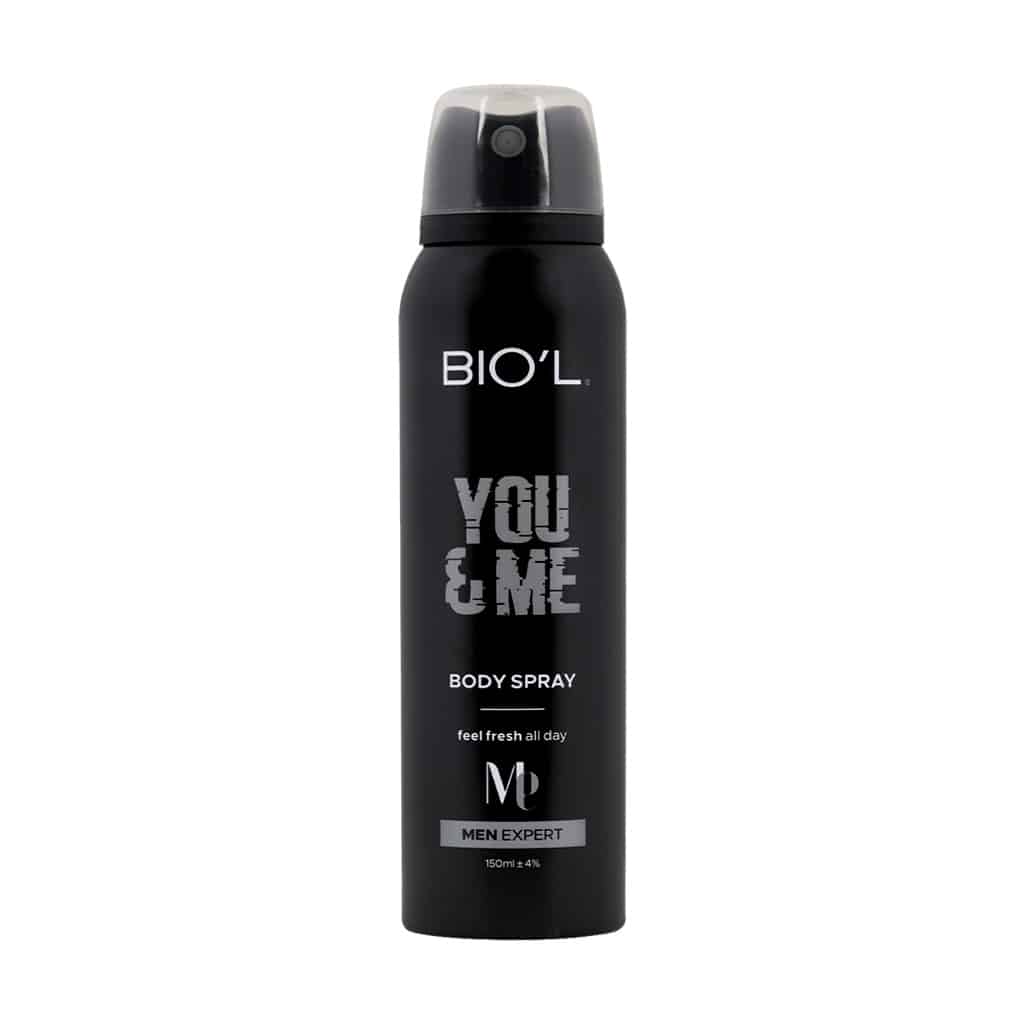 Biol-You-And-Me-Body-Spray-For-Men-150 قیمت اسپری بدن مردانه بیول مدل You And Me