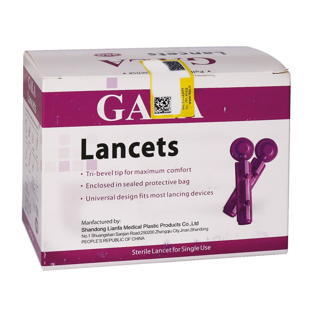 Gala-Lancets-Model-30G سوزن تست قند خون گالا مدل 30G