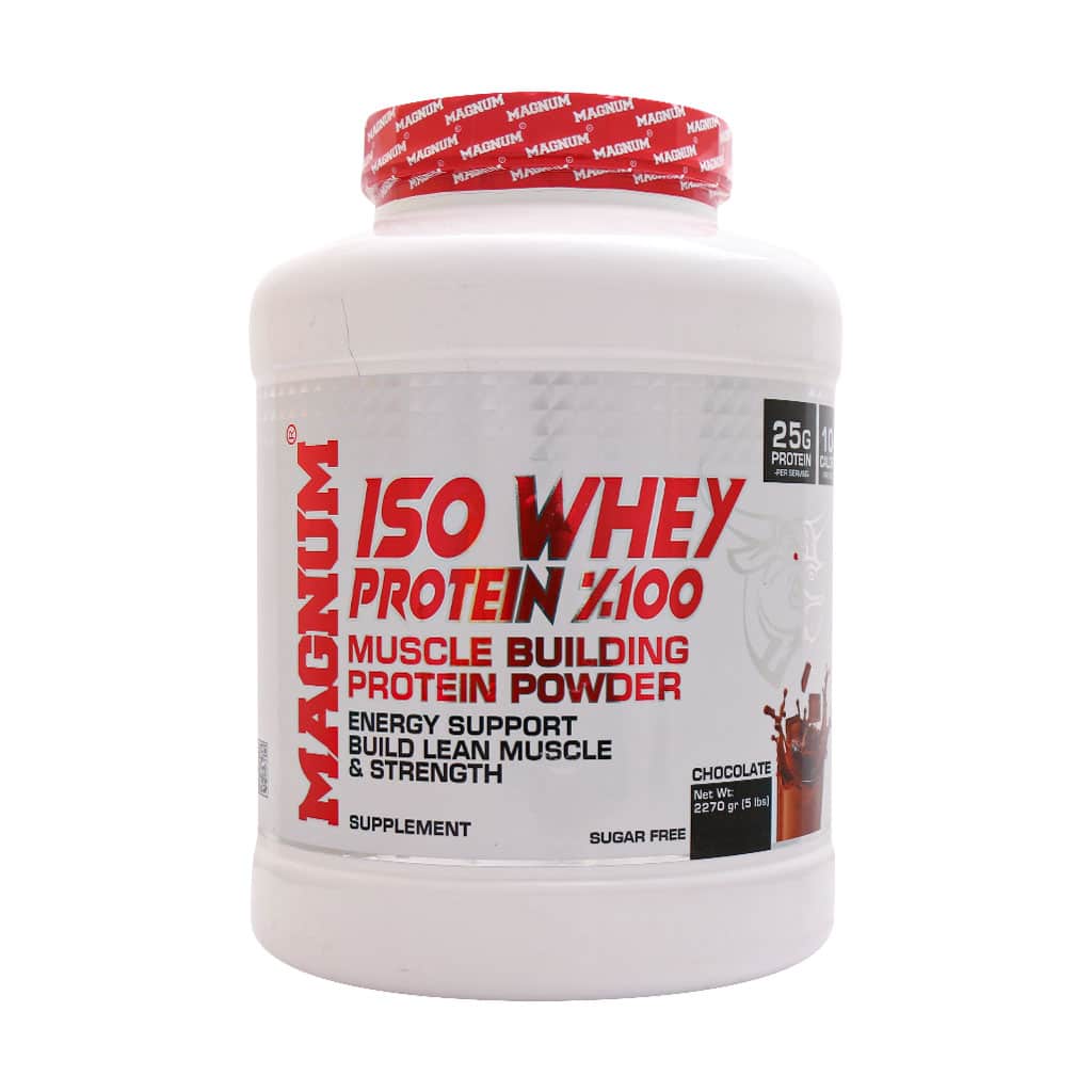 Magnum-Iso-Whey-Protein-Powder-2270-g-CHOCO قیمت پودر ایزو وی پروتئین 100% مگنوم