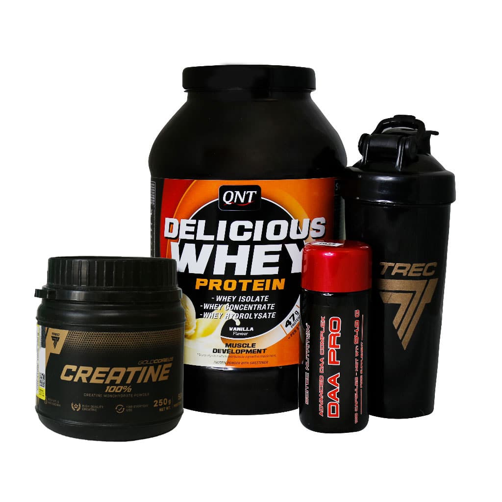 Qimia-Supplement-Muscle-Booster-Pack پکیج ورزشی ماسل بوستر کیمیا مکمل