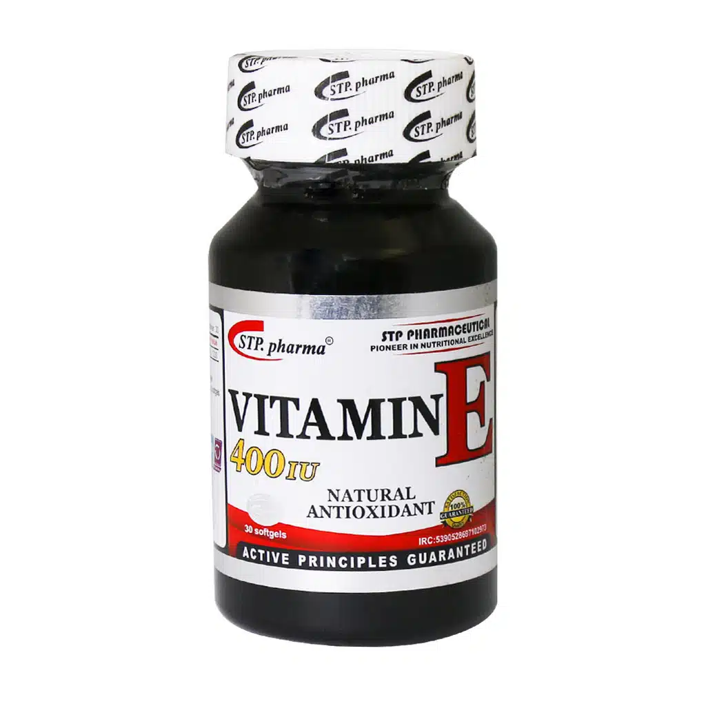 STP-Pharma-Vitamin-E-400-IU-30-Softgels.jpg.webp سافت ژل ویتامین E 400 واحد اس تی پی فارما 30 عدد