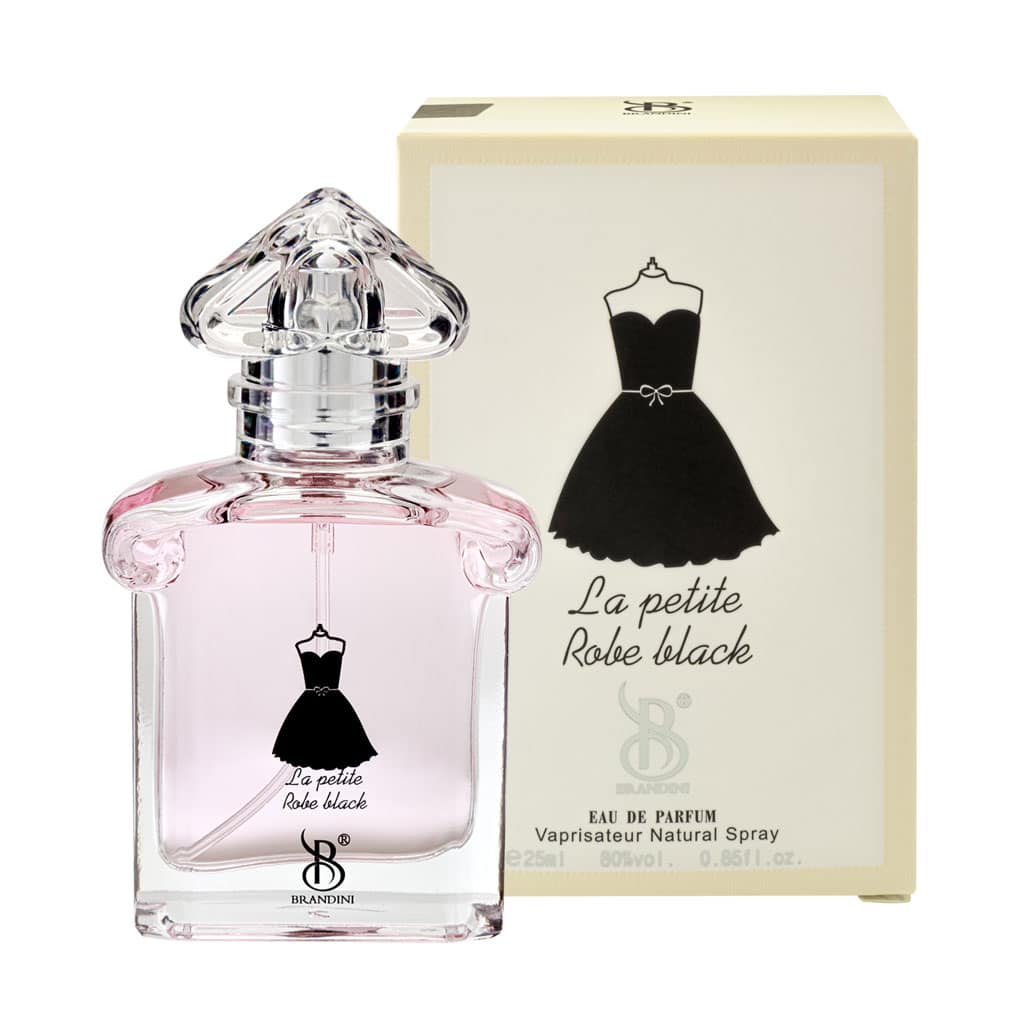 Brandini-La-Petite-Robe-Black-Perfume-For-Women-25-ml عطر جیبی زنانه برندینی مدل La Petite Robe Black