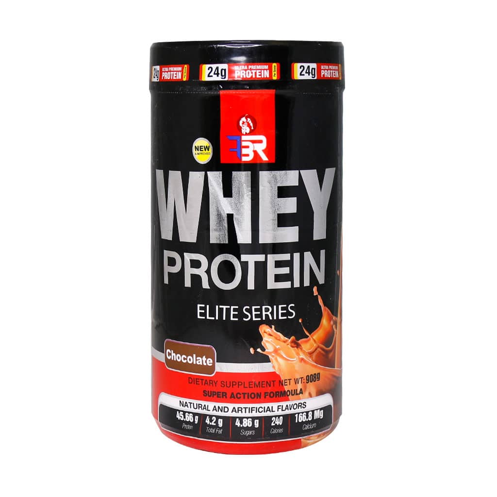 FBR-Whey-Protein-Powder-shokolat پودر وی پروتئین اف بی آر
