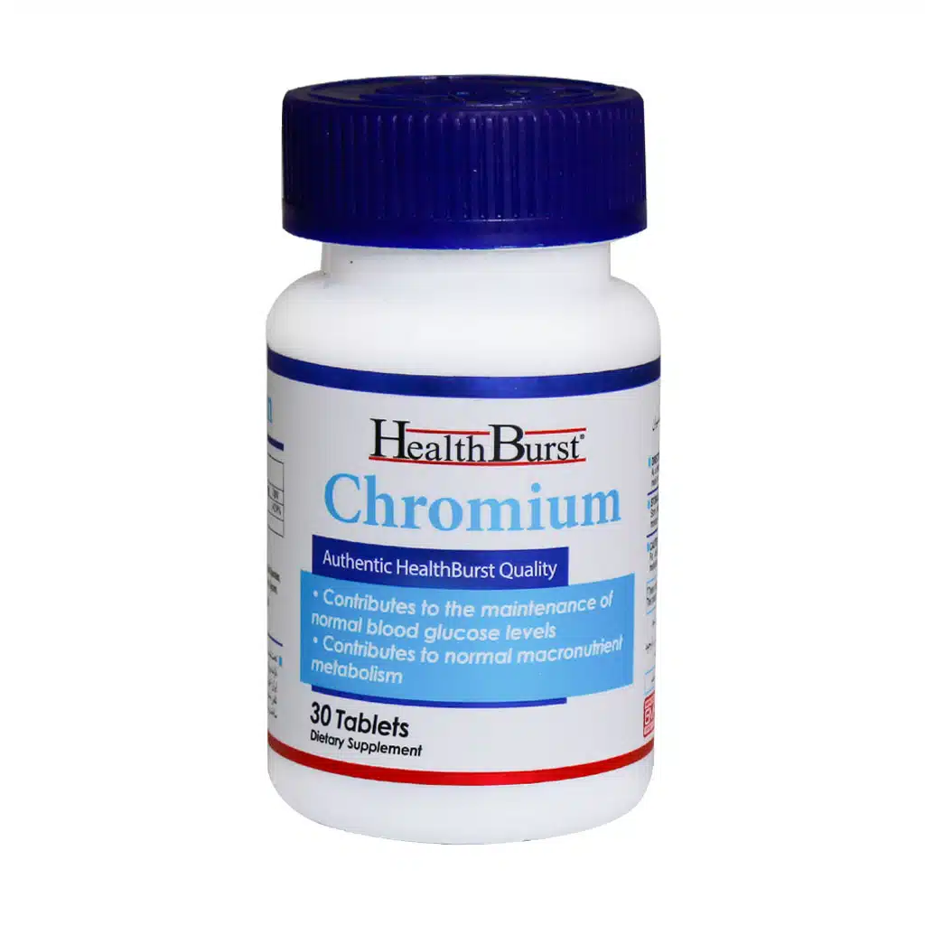 Health-Burst-Chromium-30-Tabs.jpg.webp قرص کرومیوم هلث برست 30 عدد