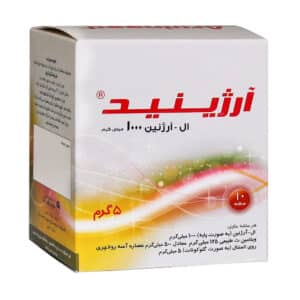 ساشه آرژینید سپید طب