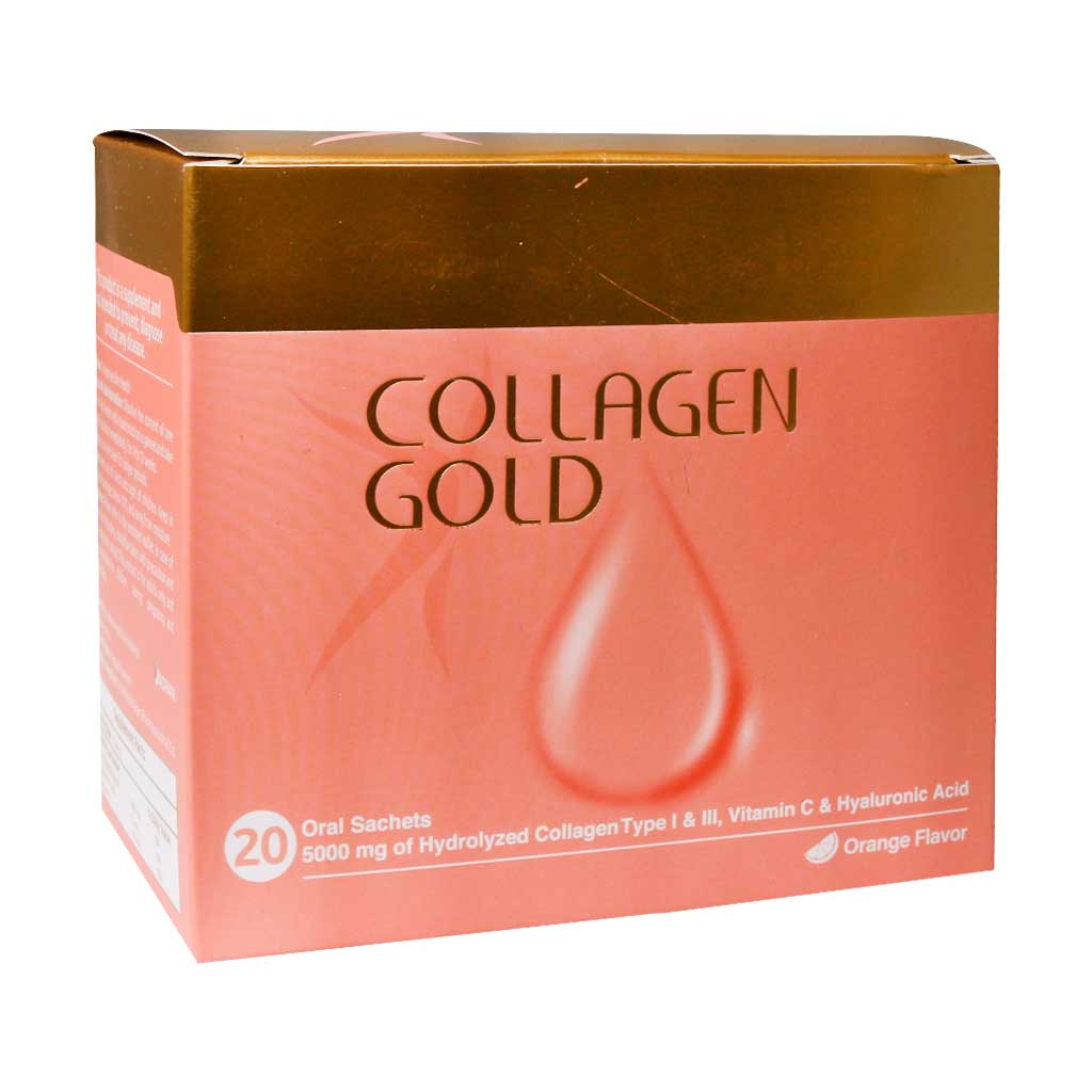 Adrian-Collagen-Gold--Oral-Sachets ساشه کلاژن گلد آدریان