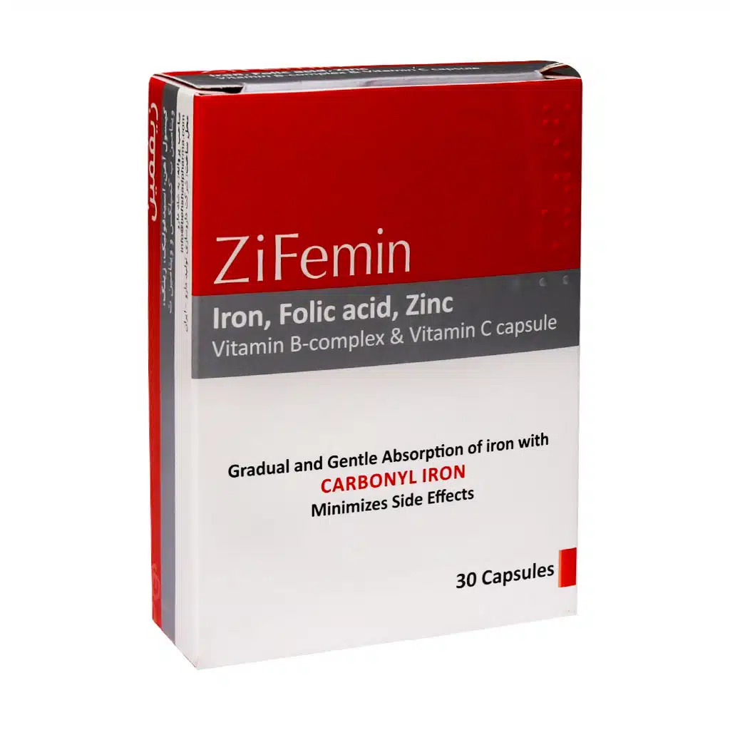 Behshad-darou-Zifemin-30-Capsules.jpg.webp کپسول زیفمین بهشاد دارو 30 عدد