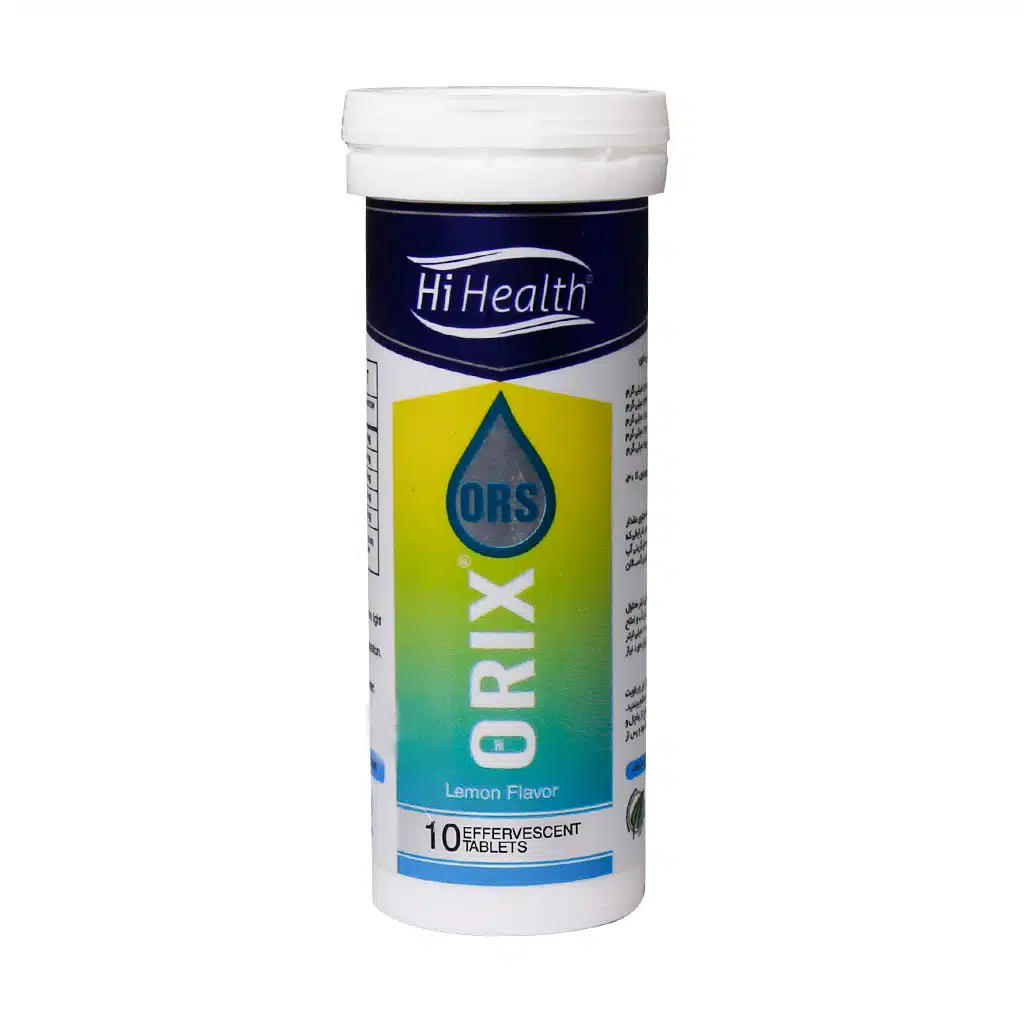 Hi-Health-Orix-Ors-10-Effervescent-Tablets.jpg.webp قرص جوشان اوریکس او آر اس های هلث 10 عدد