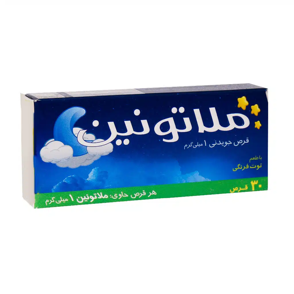 Sepid-Teb-Melatonin-30-Tablets.jpg.webp قرص جویدنی ملاتونین سپید طب 30 عدد