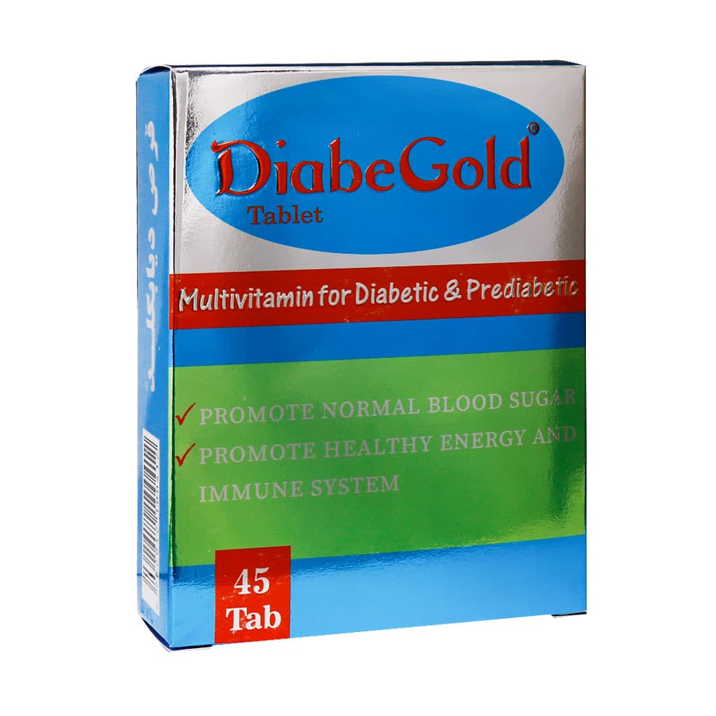 Shahab-Darman-Diabe-Gold-45-Tabs قرص دیابگلد شهاب درمان
