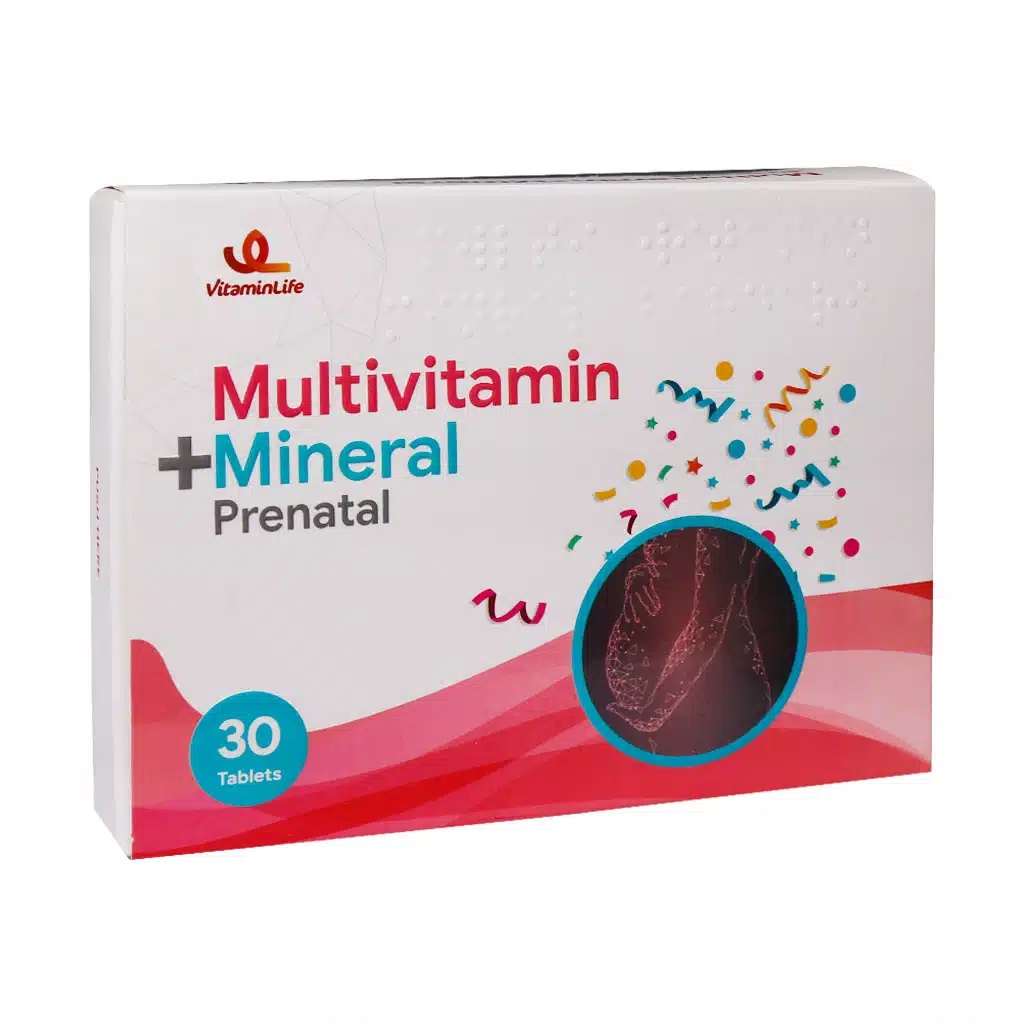 Vitamin-Life-Multivitamin-Mineral-Prenatal-30-Tablets.jpg.webp قرص مولتی ویتامین مینرال پریناتال ویتامین لایف 30 عدد