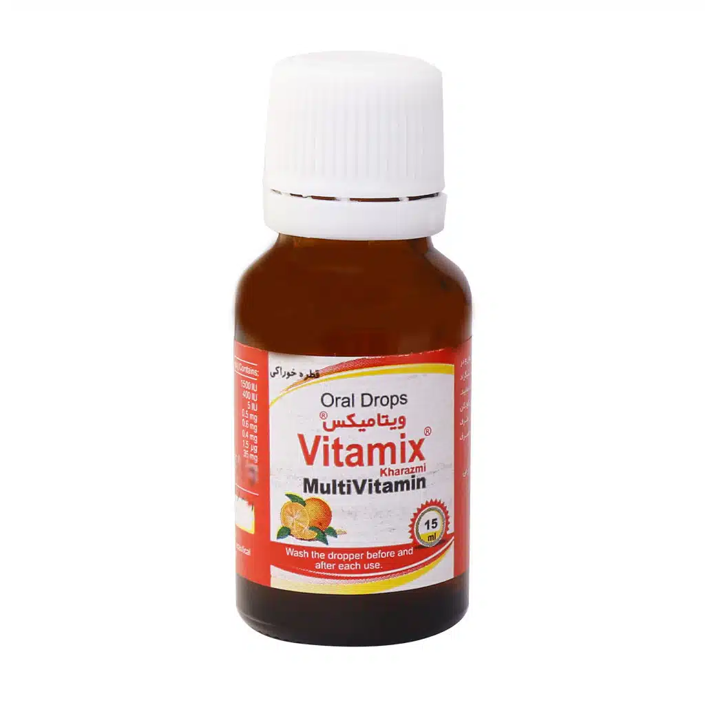 Kharazmi-Multi-Vitamin-Vitamix-Oral-Drops-15-ml.jpg.webp قطره مولتی ویتامین ویتامکس خوارزمی 15 میلی لیتر