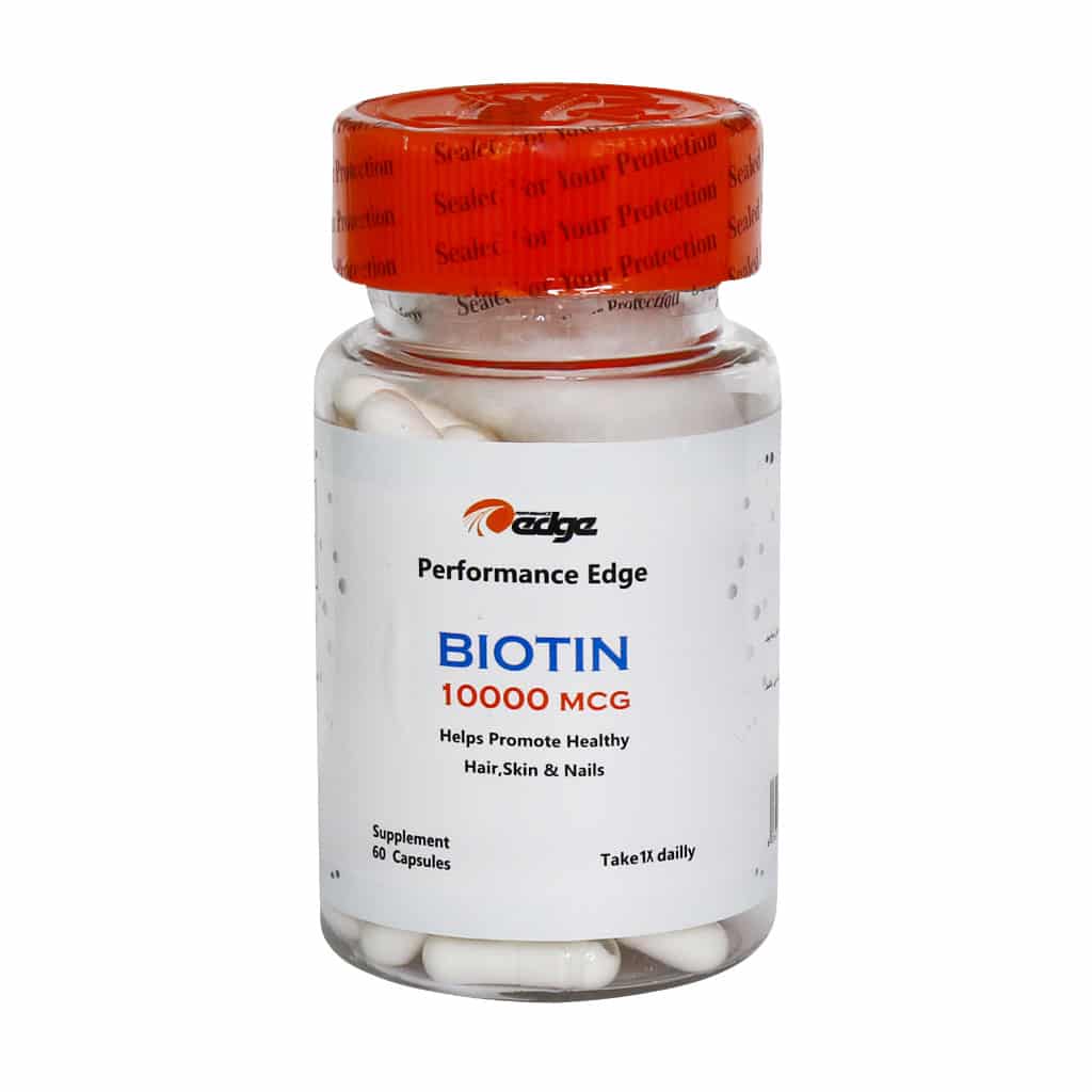 Performance-Edge-Biotin-10000-mcg-60-Capsules کپسول بیوتین 10000 میکروگرم پرفرمنس اج