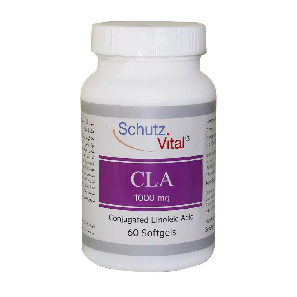 Schutz-Vital-CLA-1000-mg-60-Soft-Gels.jpg.webp سافت ژل سی ال ای شوتس ویتال 60 عدد