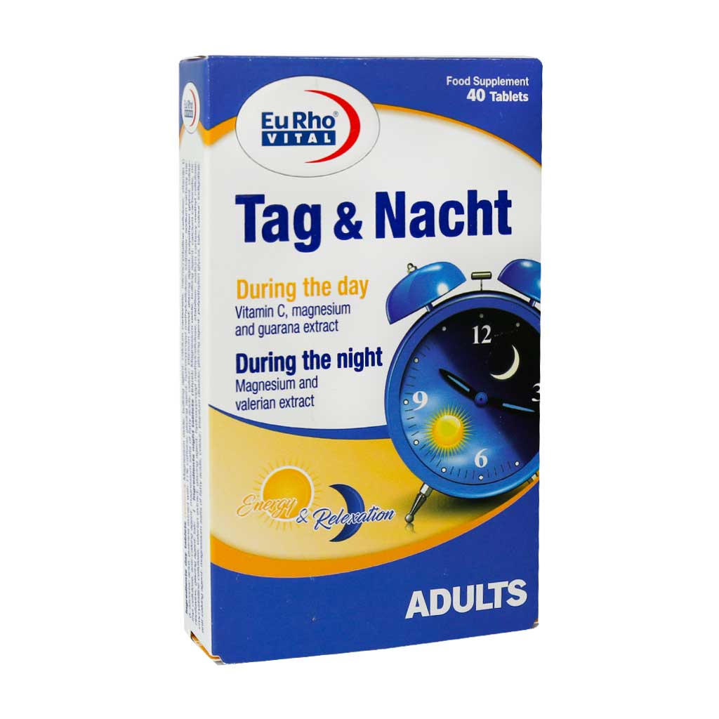 Eurho-Vital-Tag-And-Nacht-40-Tablet قرص تگ و نخت یوروویتال